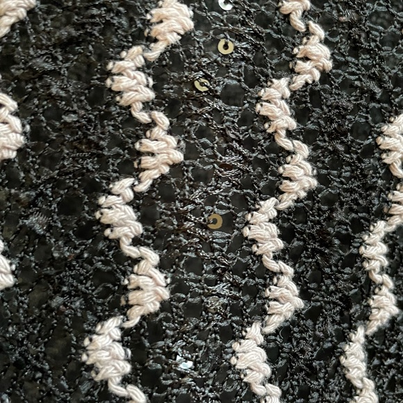 CowGirl Up. Size medium sheer sequined sweater - Picture 5 of 5